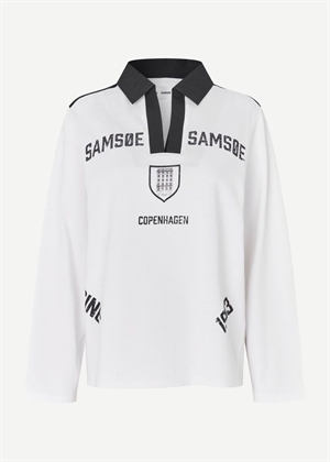 Sacooper ls polo 15512 Hvid Samsøe